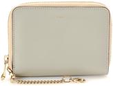 Thumbnail for your product : Chloé Pre-Owned Rose and Grey Compact Wallet With Wrap-Around zipper Closure