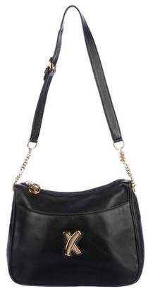 Paloma Picasso Smooth Leather Shoulder Bag