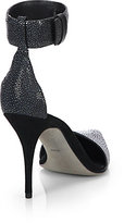 Thumbnail for your product : Alexander Wang Lovisa Stingray-Embossed Pumps