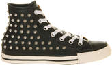 Thumbnail for your product : Converse Hi Lthr Studded Leather Animal Suede