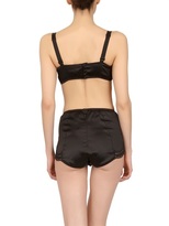 Thumbnail for your product : Dolce & Gabbana Stretch Silk Satin And Lace Push Up Bra