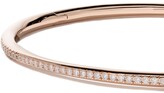Thumbnail for your product : De Beers Jewellers 18kt rose gold Micropavé diamond bangle