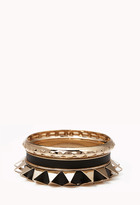 Thumbnail for your product : Forever 21 Spiked Bangle Set