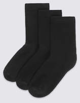 Thumbnail for your product : Marks and Spencer 3 Pairs of Ultimate Comfort Socks