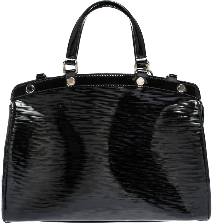 Louis Vuitton Black Electric Epi Leather Brea MM Bag with Charm ShopStyle