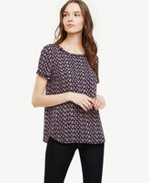 Thumbnail for your product : Ann Taylor Tassel Piped Tee