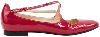 Camilla Elphick Pink Patent leather Flats
