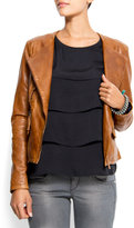 Thumbnail for your product : MANGO Leather jacket