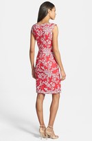 Thumbnail for your product : Tadashi Shoji Embellished Lace Sheath Dress
