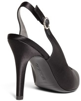 Thumbnail for your product : Brooks Brothers Satin Slingbacks
