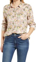 Thumbnail for your product : Caslon Easy Cotton Button-Up Shirt
