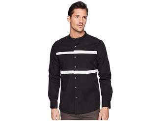 Kenneth Cole New York Collarband Pieced Shirt