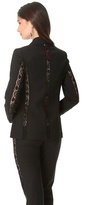 Thumbnail for your product : Jean Paul Gaultier Lace Stripe Jacket