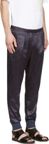Thumbnail for your product : Paul Smith Navy Satin Trousers