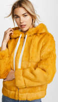 Thumbnail for your product : Robert Rodriguez Rabbit Fur Jacket