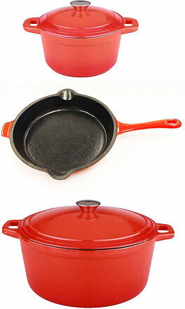 Berghoff Neo Cast Iron 5-pc Cookware