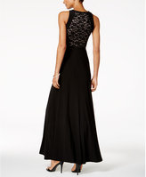 Thumbnail for your product : Nightway Petite Lace A-Line Gown