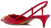 Thumbnail for your product : Valentino VLOGO slingback pumps