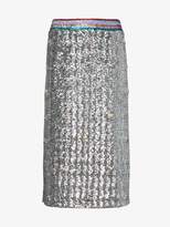 Mary Katrantzou Sigma Sequin pencil skirt
