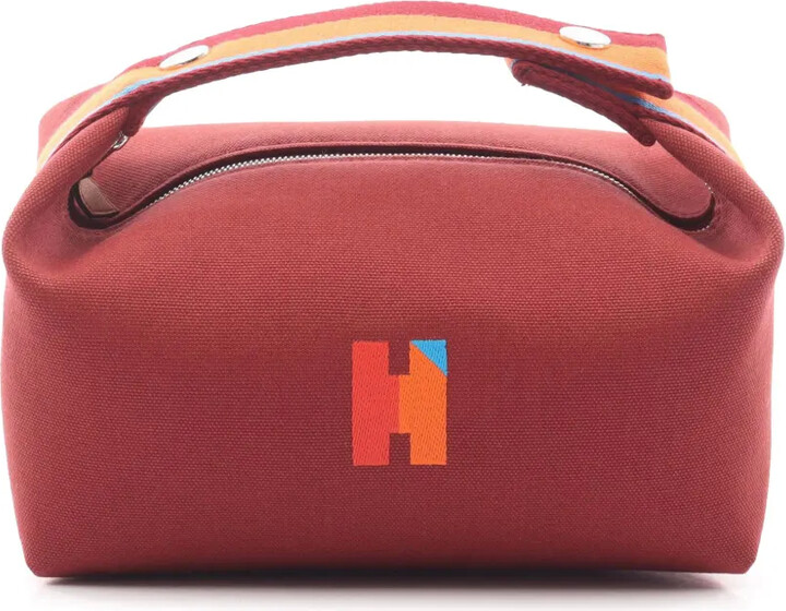 Hermès Pre-Owned 2010-2025 Small Toile Bride A Brac Case handbag