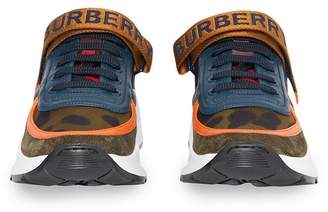 Burberry colour block logo sneakers