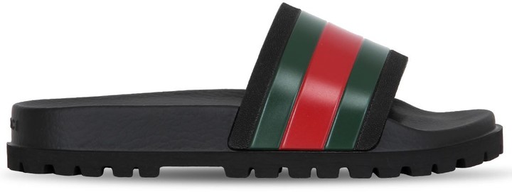 Gucci Rubber Sandals For Men | Shop the world's largest collection 