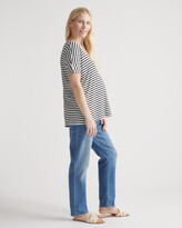 Thumbnail for your product : Quince Bamboo Jersey Maternity V-Neck T-Shirt 2-Pack