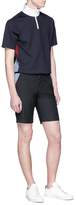 Thumbnail for your product : 8ON8 Colourblock pocket twill shorts