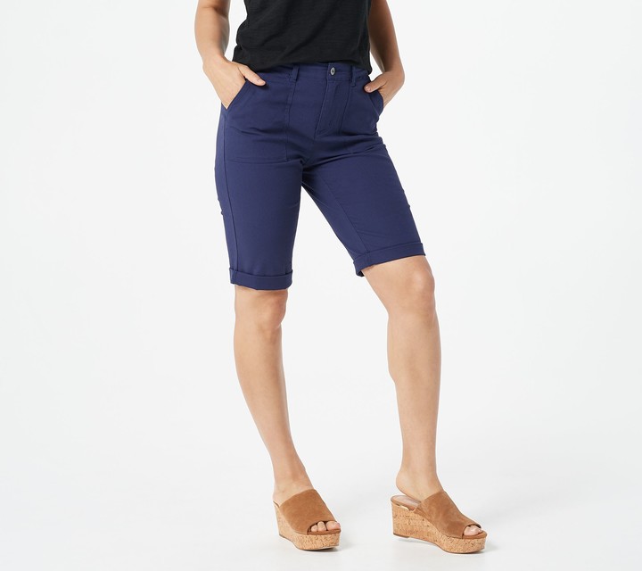denim & co bermuda shorts