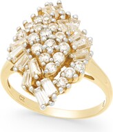 Thumbnail for your product : Wrapped in Love Diamond Cluster Ring (1 ct. t.w.) in 14k Gold, Created for Macy's