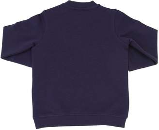 Moschino Logo Print Cotton Blend Sweatshirt