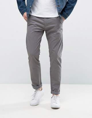 Solid Chinos In Slim Fit
