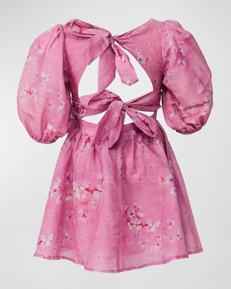 Bardot Junior Girl's Matilda Floral Mini Dress, Size 4-14