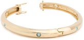 Thumbnail for your product : Aqua Chalcedony Bangle In Gold