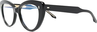 Cutler & Gross Two-Tone Cat-Eye Glasses