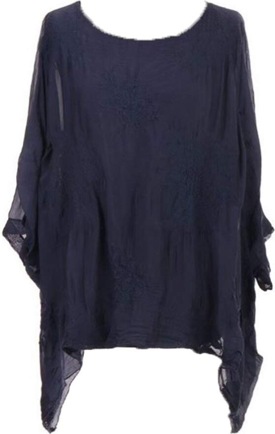 Elegant Ladies Silk Frill Ruffle Design Quirky Sleeveless Lagenlook Tunic Top 