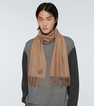 Loewe Anagram cashmere scarf