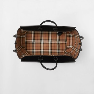 Burberry Check Wool Cashmere Society Holdall