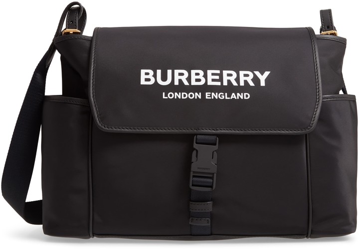 burberry flap diaper bag