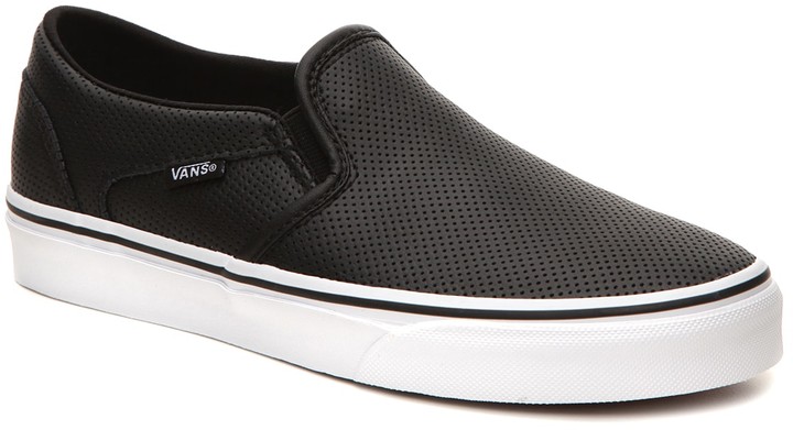 Vans Asher Perforated Slip-On Sneaker - Women's - ShopStyle