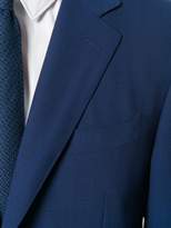 Thumbnail for your product : Canali logo patch formal suit