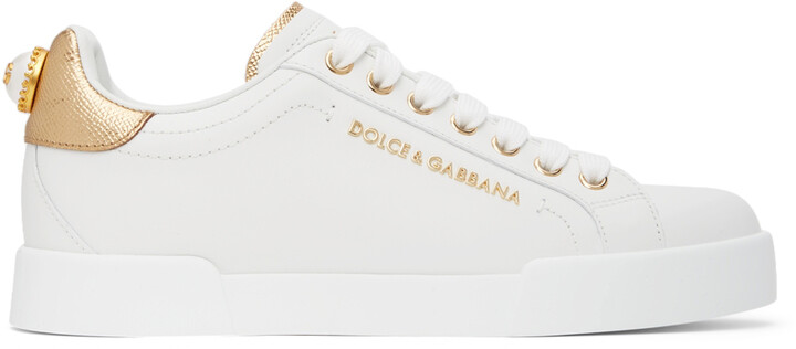 Dolce & Gabbana Women's White Sneakers & Athletic Shoes | ShopStyle