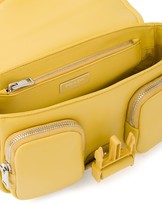 Thumbnail for your product : Prada Buckle-Detail Leather Bag