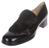 Thumbnail for your product : Gucci Leather Round-Toe Oxfords