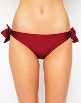 Thumbnail for your product : Pour Moi? Pour Moi Azure Tie Side Bikini Bottom