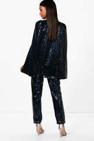 Thumbnail for your product : boohoo Boutique Sequin Tailored Suit Trouser