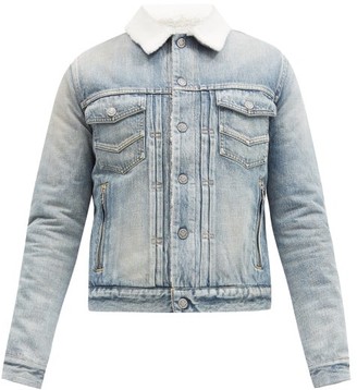balmain jeans jacke