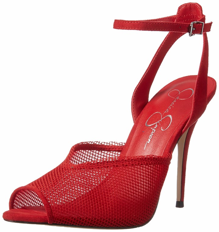 jessica simpson red sandals