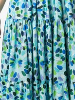 Thumbnail for your product : Gianluca Capannolo High-Rise Floral-Print Tiered Midi Skirt