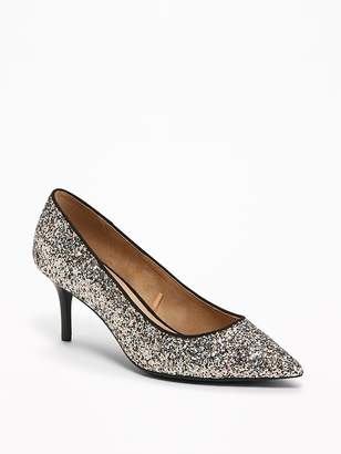 Old Navy Classic Glitter Pumps for Women